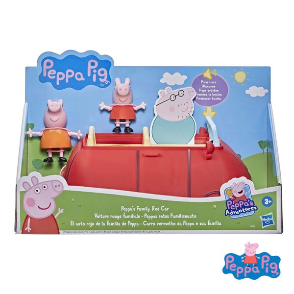 Peppa Pig – O Carro Vermelho da Família Autobrinca Online