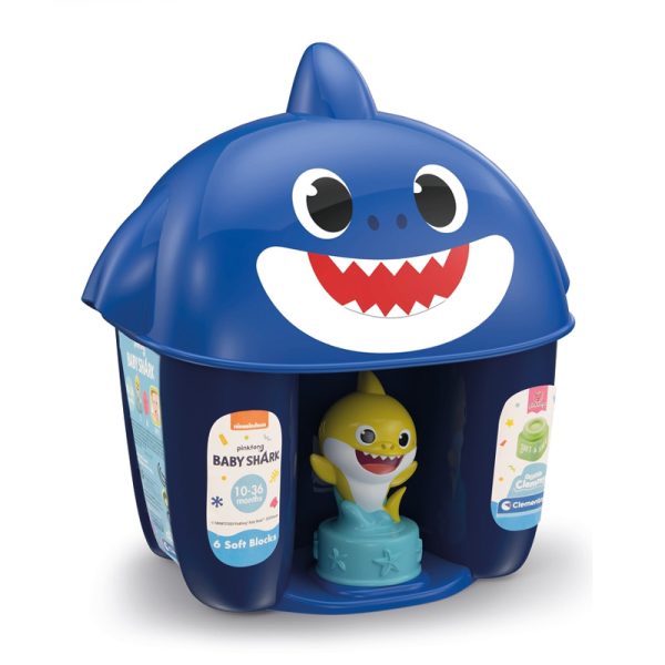 Soft Clemmy Balde Baby Shark Azul Autobrinca Online