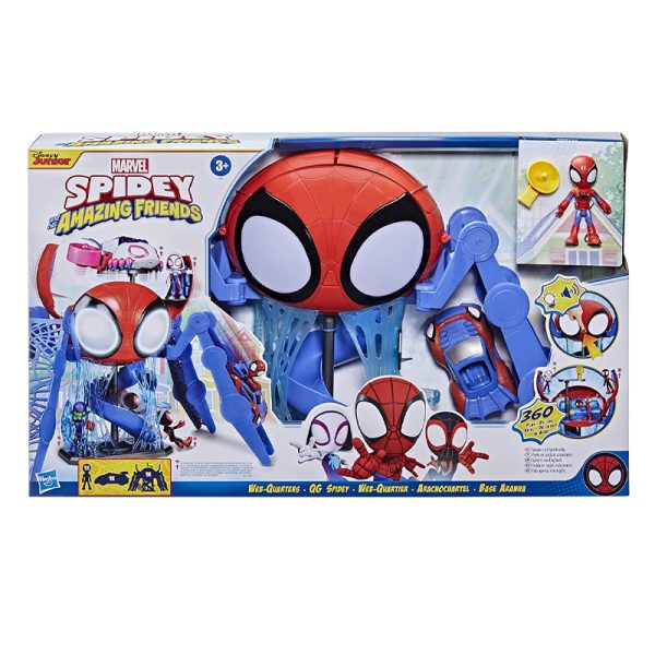 Spidey and his Amazing Friends – Quartel Base Aranha Autobrinca Online