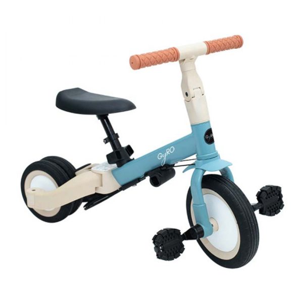 Triciclo Multifunções Olmitos Gyro Blue Autobrinca Online