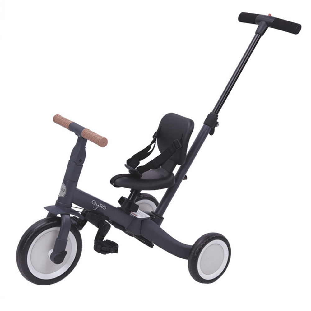 Triciclo Multifunções Olmitos Gyro Grey