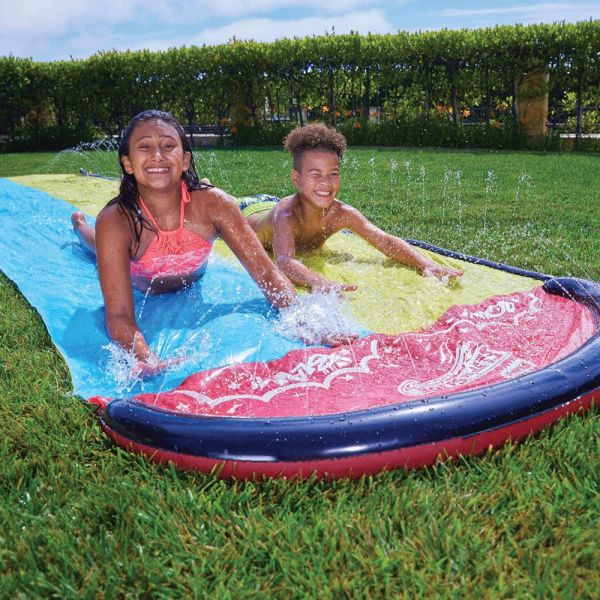 Slip’N Slide Pista Dupla Deslizante 4,8m c/ 2 Pranchas Autobrinca Online