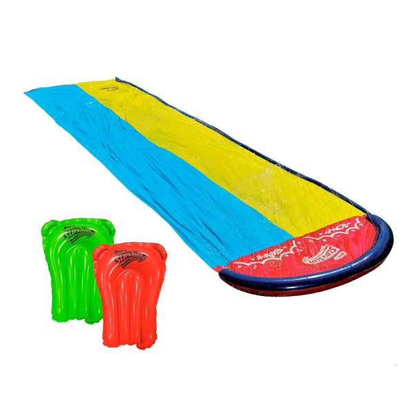 Slip’N Slide Pista Dupla Deslizante 4,8m c/ 2 Pranchas Autobrinca Online