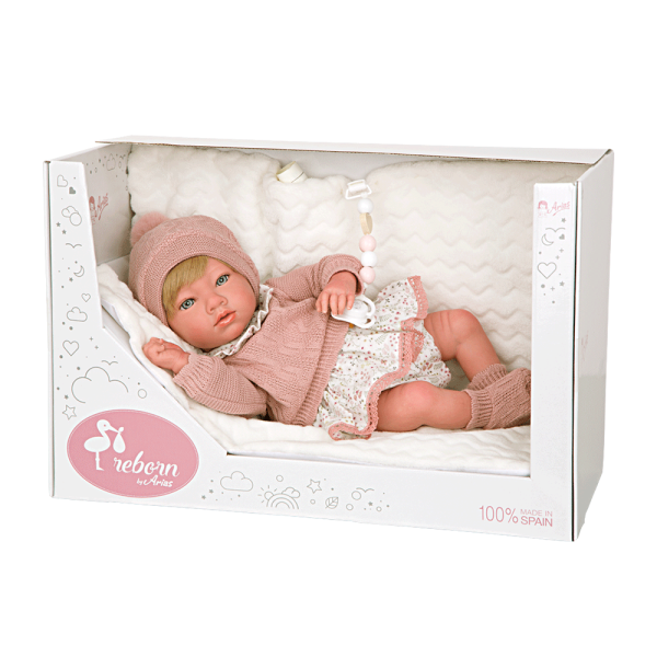 Boneca Reborn Abril 40cm Autobrinca Online
