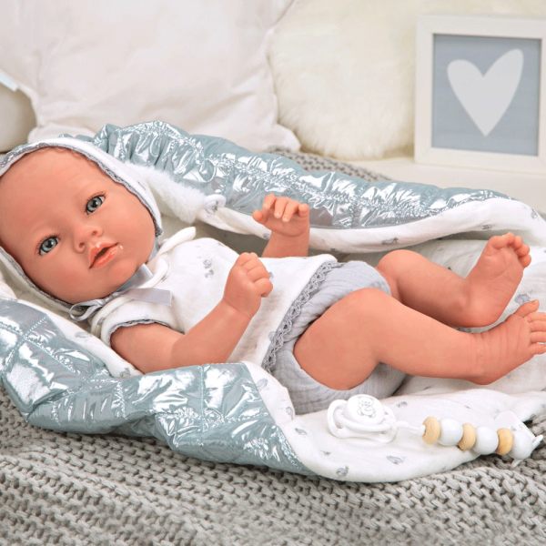 Boneco Reborn Borja 38cm Autobrinca Online