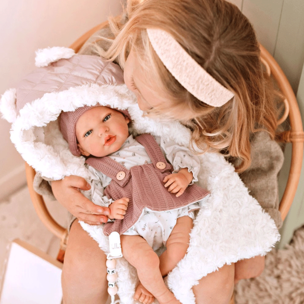 Boneca Reborn Sandra 40cm Autobrinca Online