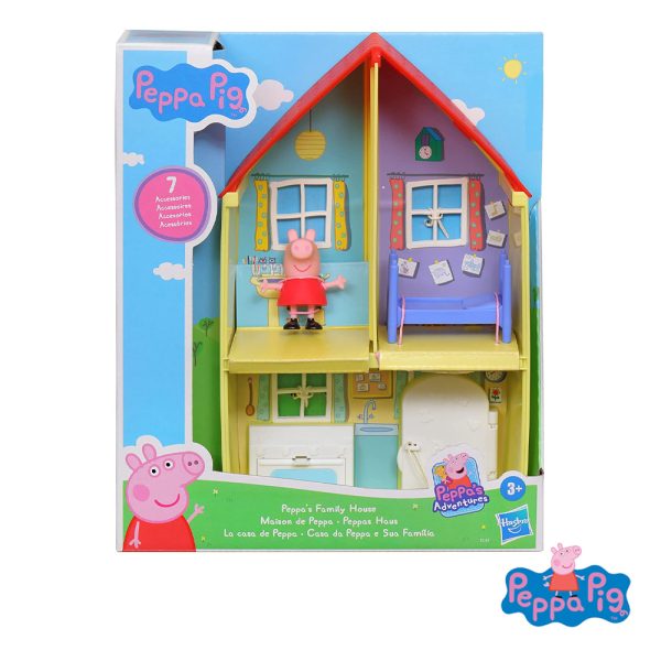 Peppa Pig – Casa de Peppa e da Família Autobrinca Online
