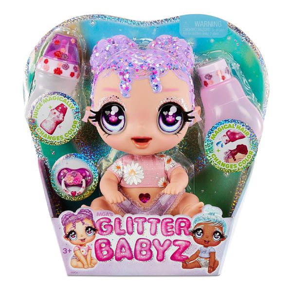 Glitter Babyz Boneca Lila Wildbloom Autobrinca Online