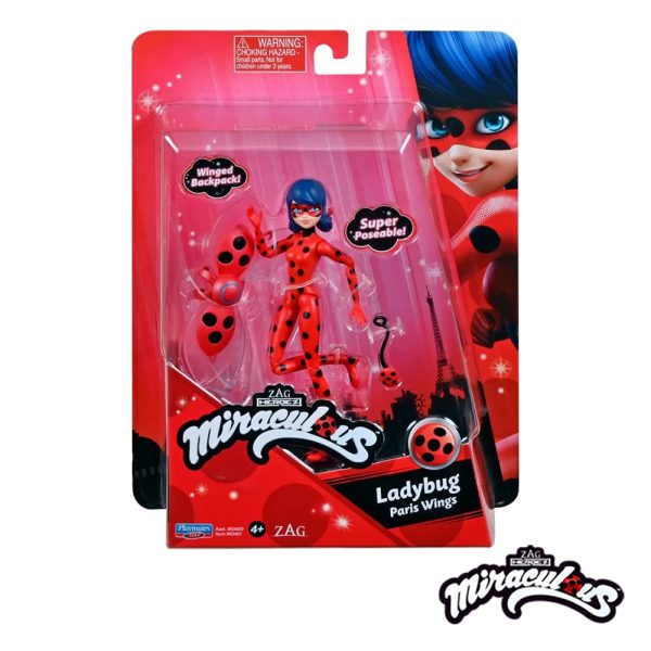 Ladybug – Figura Lady Bug Paris Wings Autobrinca Online