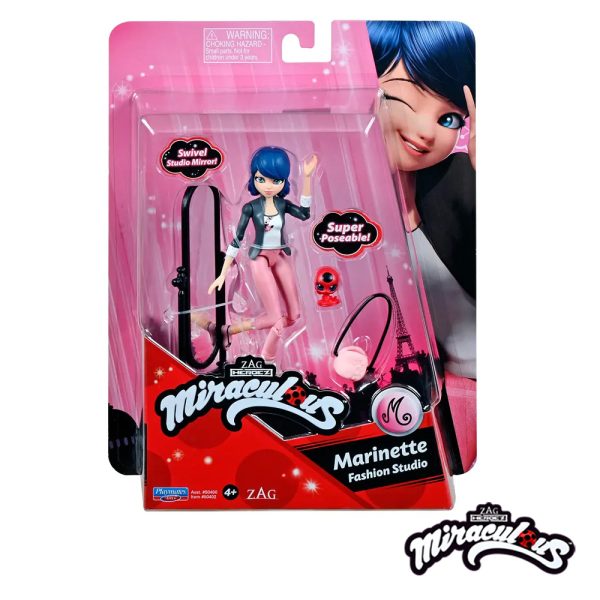 Ladybug – Figura Marinette Fashion Studio Autobrinca Online