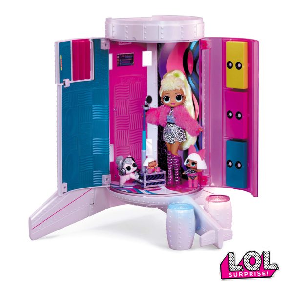 LOL Surprise! OMG Avião Playset 4 em 1 Autobrinca Online