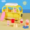Peppa Pig e a sua Van Familiar na Praia Autobrinca Online