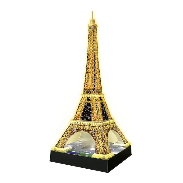 Puzzle 3D Torre Eiffel c/ Luz – 108 Peças Autobrinca Online