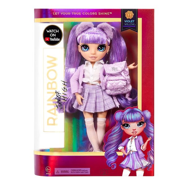 Rainbow High Junior High Violet Willow