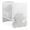 Cama Trama Série Kuma Branco Mate/Prata Mate Autobrinca Online