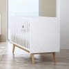Cama Trama Série Nuova Branco Mate/Faia Autobrinca Online
