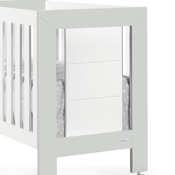 Cama Trama Série Advance Branco Mate/Prata Mate Autobrinca Online