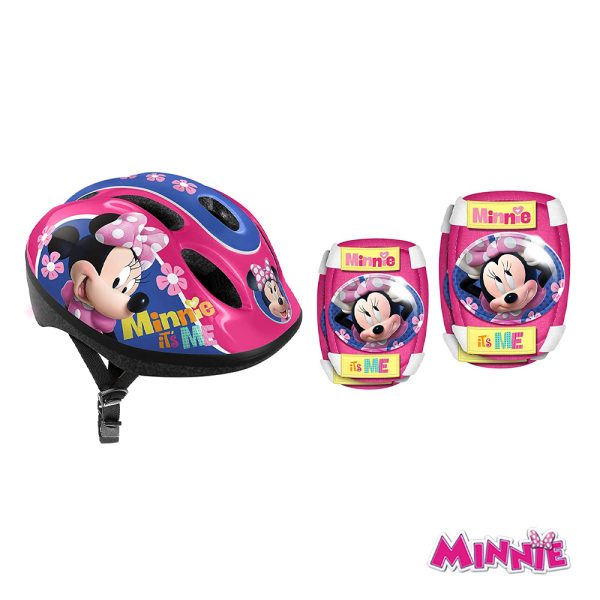 Capacete e Proteções Minnie Autobrinca Online