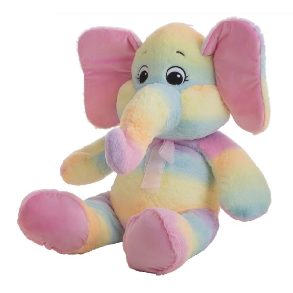 Elefante Peluche Otto Colorido 100cm Autobrinca Online