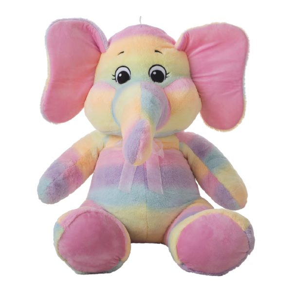 Elefante Peluche Otto Colorido 100cm Autobrinca Online