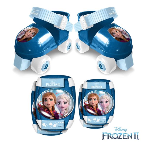 Patins e Proteções Frozen II Tam. 23-27 Autobrinca Online