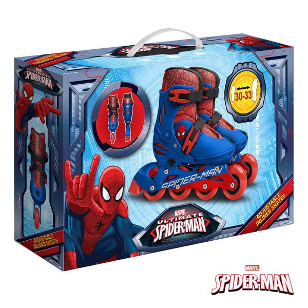 Patins em Linha Stamp Spider-Man Tam 30-33 Autobrinca Online