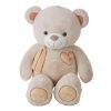 Urso Peluche Valentim Bege 115cm Autobrinca Online