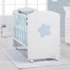 Cama Trama Série Big Star Branco Mate/Azul Bebé Autobrinca Online