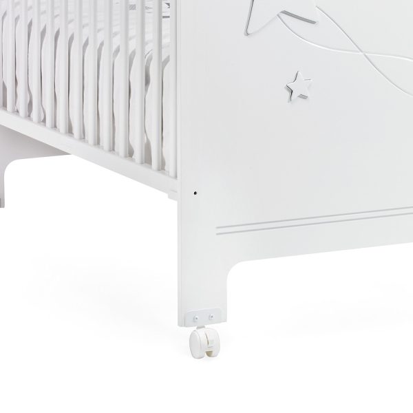 Cama Trama Série Galáxia Branco Mate Autobrinca Online