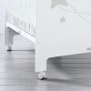 Cama Trama Série Galáxia Branco Mate/Prata Mate Autobrinca Online