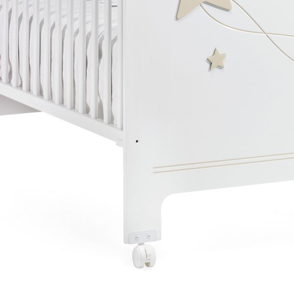 Cama Trama Série Galáxia Branco Mate/Terra Claro Autobrinca Online