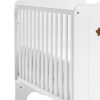 Cama Trama Série Sleepy Bear Branco Mate/Chocolate Autobrinca Online