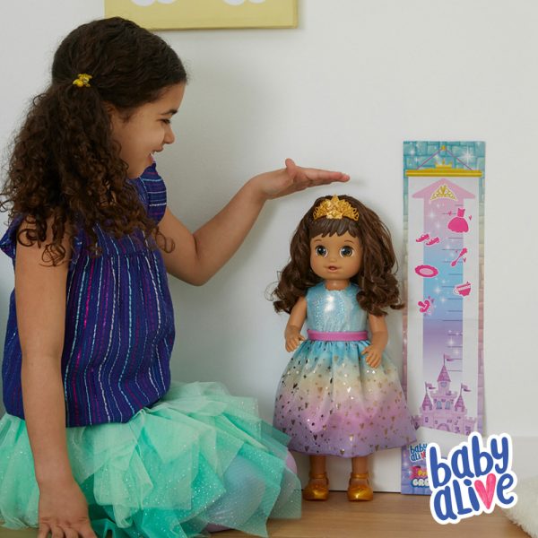 Baby Alive Princesa Ellie Morena Cresce de Verdade Autobrinca Online