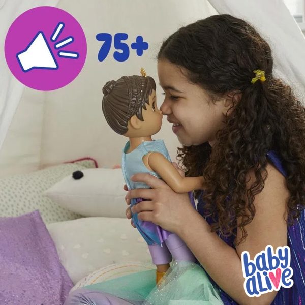 Baby Alive Princesa Ellie Morena Cresce de Verdade Autobrinca Online