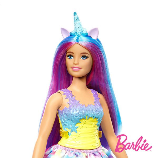 Barbie Dreamtopia Unicórnio Azul Autobrinca Online