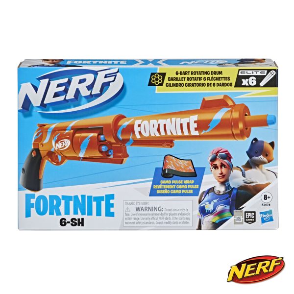 Nerf Fortnite Six Shooter Autobrinca Online