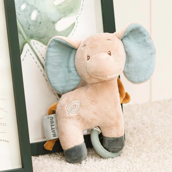 Peluche Nattou Elefante Axel c/ Melodia Autobrinca Online