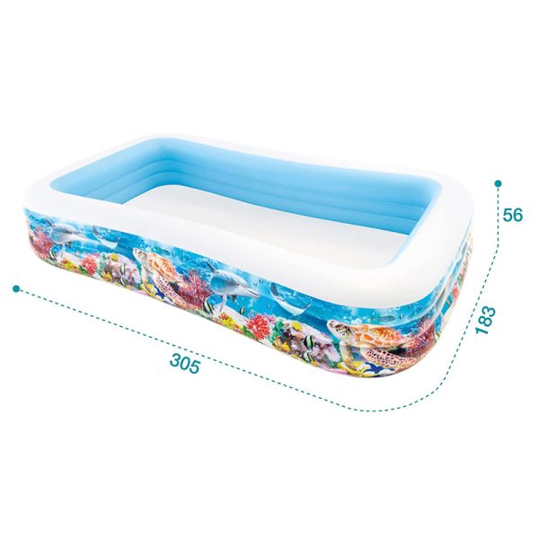 Piscina Tropical Retangular Autobrinca Online