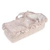 Alcofa de Bonecas Lili Pink Flowers Autobrinca Online