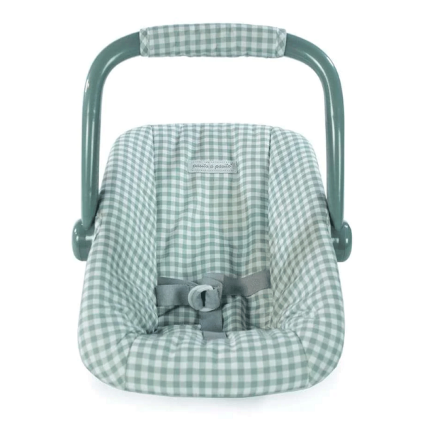 Babycoque de Bonecas Pasito a Pasito Tom Vichy Verde Autobrinca Online