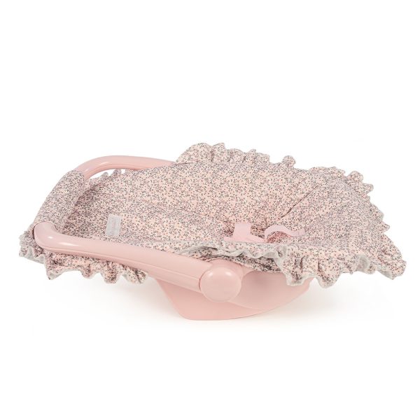 Babycoque de Bonecas Lili Pink Flowers Autobrinca Online