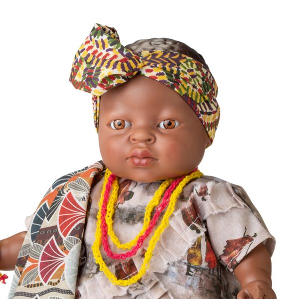 Boneca Friends of the World Menina Mulata 38cm Autobrinca Online