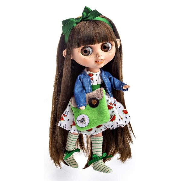 Boneca The Biggers Alyssa Anguria c/ Fita Verde 32cm Autobrinca Online