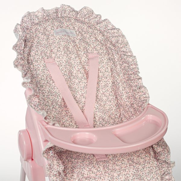 Cadeira de Papa de Bonecas Lili Pink Flowers Autobrinca Online