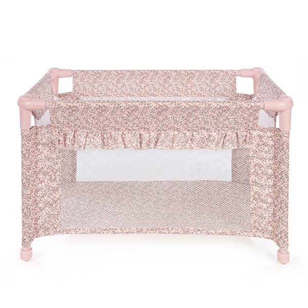 Cama de Viagem de Bonecas Lili Pink Flowers Autobrinca Online