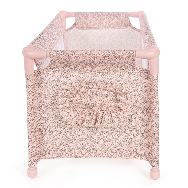 Cama de Viagem de Bonecas Lili Pink Flowers Autobrinca Online