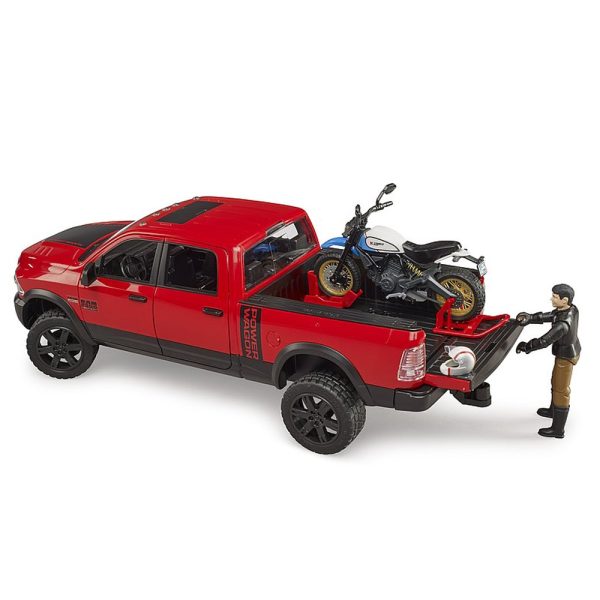 Carrinha RAM Power Wagon c/ Moto Ducati Autobrinca Online