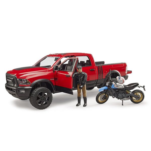 Carrinha RAM Power Wagon c/ Moto Ducati Autobrinca Online