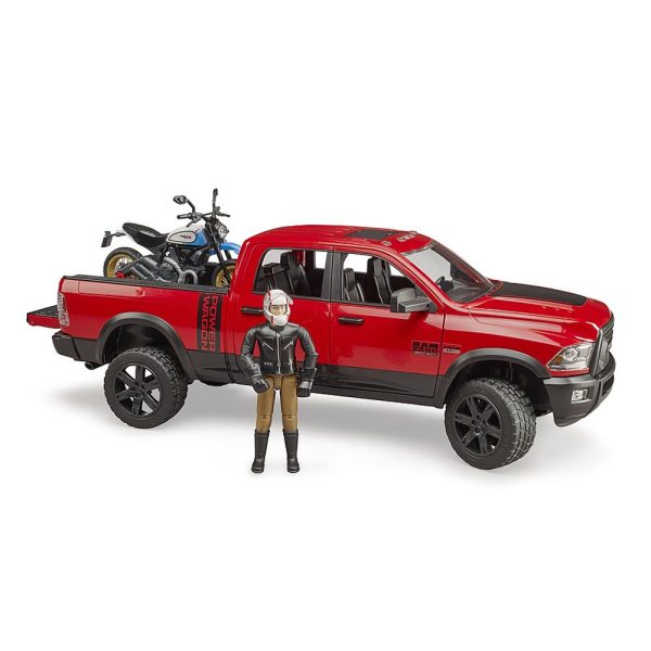 Carrinha RAM Power Wagon c/ Moto Ducati Autobrinca Online