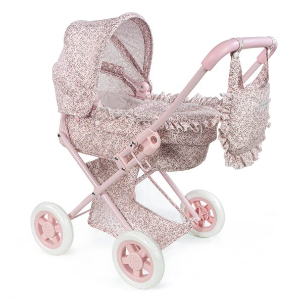 Carrinho de Bonecas Grande Lili Pink Flowers Autobrinca Online